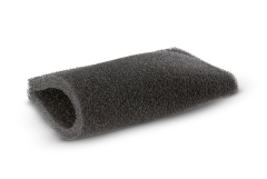 Foam filter for wet applications using wet and dry vacuum cleaners